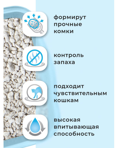 Ро Кет 10 л Класик наповнювач бентонітовий