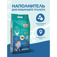 Ван Кет 10кг аромат Марсельське мило наповнювач бентонітовий