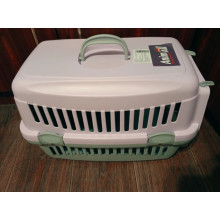 Переноска для котів та собак Анімал сіро-фіолетова CNR-102 (48,5х32,5х32,5)