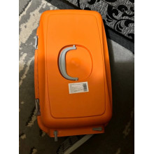 Переноска для кошек и собак Анимал серо-оранжевая CNR-102 (48,5х32,5х32,5)