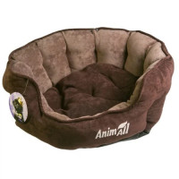 Лежак AnimAll 1093 Royal Velours M (53х47х21) CHOCOLATE