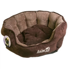 Лежак AnimAll 1093 Royal Velours M (53х47х21) CHOCOLATE