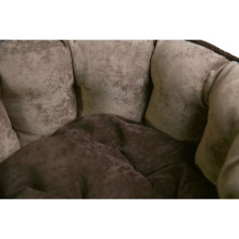 Лежак AnimAll 1093 Royal Velours M (53х47х21) CHOCOLATE