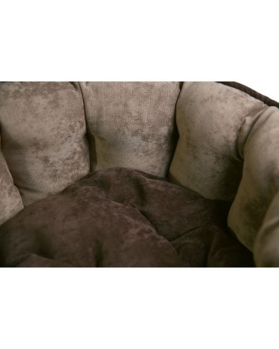 Лежак AnimAll 1093 Royal Velours M (53х47х21) CHOCOLATE