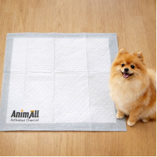 Пеленки AnimAll 60х60 см с активированным углем/10штук, (20 шт/ящ)