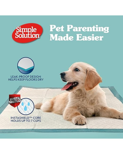 Пелюшки для собак Simple Solution All Day Premium Dog Pads з ароматом лаванди 60х58см 50шт (ss10242)