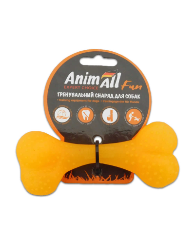AnimAll Фан 88111 кость 12 см желтая