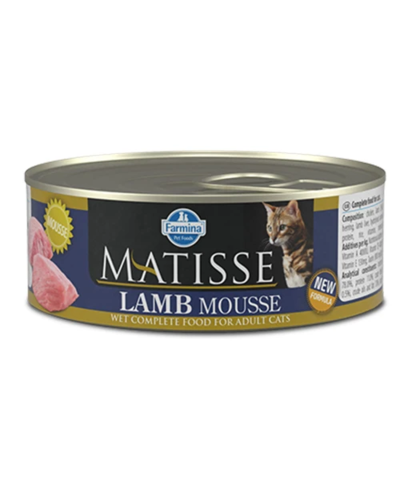 Вологий корм для котів Farmina MATISSE CAT MOUSSE LAMB з ягням, 85 г 02765