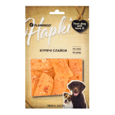 Flamingo Курячі слайси для собак 75 GR