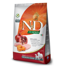  Сухой корм для собак cредних и крупных порд Farmina N&D Grain PUMPKIN CHICKEN & POMEGRANATE ADULT MEDIUM & MAXI 2,5 kg 33260