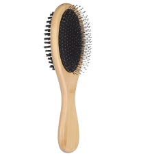 Flamingo 522382 Щітка двостороння BAMBOO 2в1 для собак, L|24,5х7см