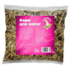МП КОРМ Д/ПАПУГ повнораціонний 500г 