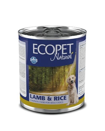 Влажный корм для собак Farmina ECOPET NATURAL DOG LAMB & RICE с ягненком, 300 г 06022