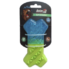 AGrizZzly 9680 Охолоджуюча іграшка для зубів Холодна кістка, blue/green