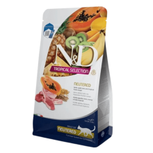 Сухой корм для стерилизованных кошек Farmina N&D TROPICAL SELECTION LAMB NEUTERED с ягнем и тропическими фруктами, 10 кг, 42149
