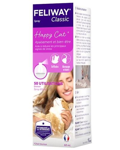 CEVA Feliway Classic (Фелівей класик) - Спрей для зняття стресу у кішок 60 мл