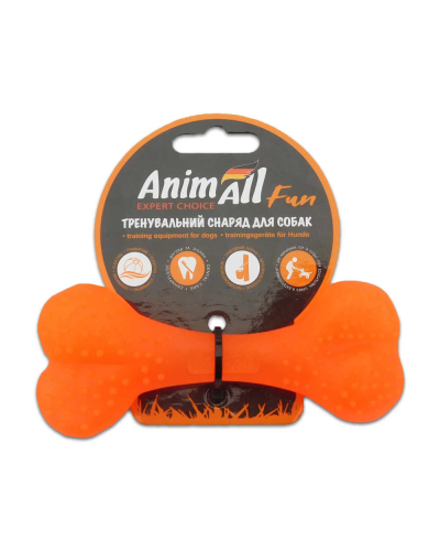 AnimAll Фан 88112 кость 12 см оранжевая