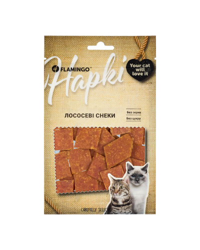 Flamingo Лососевые снеки для кошек 50 GR