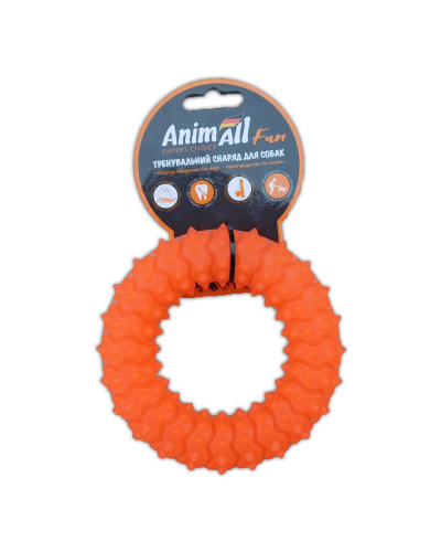 AnimAll Фан 88152 кольцо с шипами 12 см оранжевое