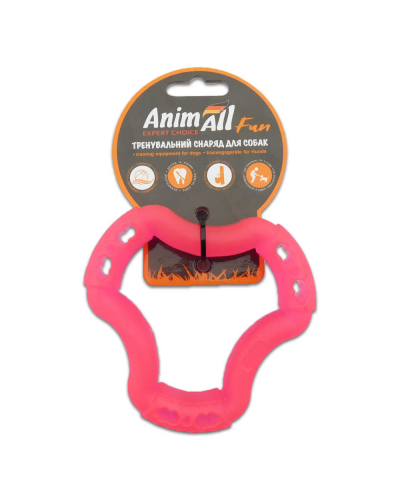 AnimAll Фан 88203 кольцо 6 сторон 12 см коралловое