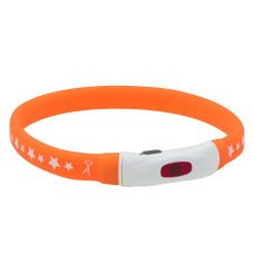 АнімАлл 0167 нашийник LED-S 40 см помаранчевий (з підзарядкою USB)