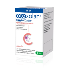 Krka OTOXOLAN (ОТОКСОЛАН) вушні краплі для лікування отитів у собак