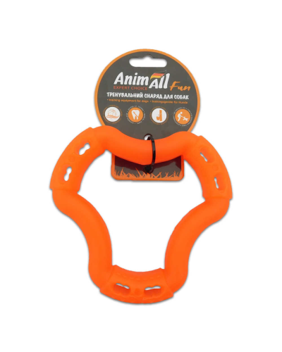 AnimAll Фан 88212 Кольцо 6 сторон 15 см оранжевое