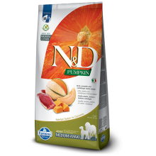 Сухой корм для собак cредних и крупных пород Farmina N&D Grain PUMPKIN DUCK & CANTALOUPE ADULT MEDIUM & MAXI с уткой и дыней 12 kg 38968