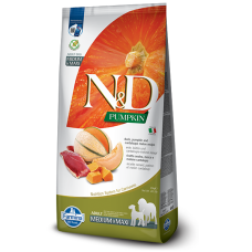 Сухой корм для собак cредних и крупных пород Farmina N&D Grain PUMPKIN DUCK & CANTALOUPE ADULT MEDIUM & MAXI с уткой и дыней 12 kg 38968