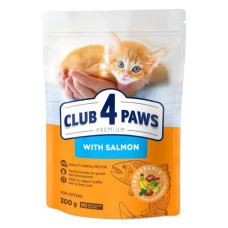 Club 4 Paws Premium сухий корм для кошенят 300 г - лосось
