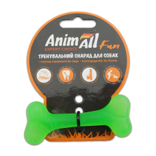 AnimAll Фан 88105 Кістка 8 см зелена