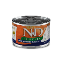 Вологий корм для собак малих порід Farmina  N&D Grain Free PUMPKIN LAMB ADULT MINI з гарбузом, ягням, чорницею 140 г 02338
