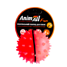 AnimAll Фан м'яч каштан 7 см кораловий
