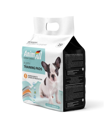 Пелюшки AnimAll 60х60 см / 20штук, (12 шт/ящ)