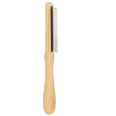Flamingo 523065 Гребінець BAMBOO для вичісування бліх та гнид, зубів 69шт|21х3,5см