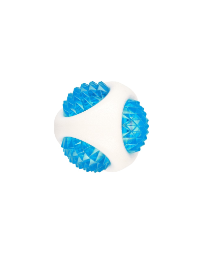 AGrizZzly 9819 Игрушка световая LED-мяч бело-синий
