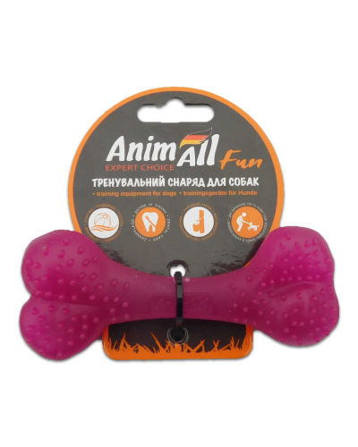 AnimAll Фан 88114 кость 12 см фиолетовая