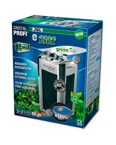 ДЖ фильтр CristalProfi e1502 GreenLine, 1400л\ч (аквариум 160-600л), 60283