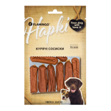 Flamingo Курячі сосиски для собак 75 GR