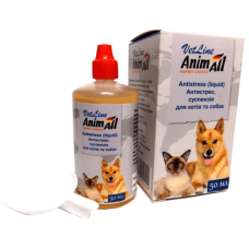 AnimAll VetLine Антистрес суспензія для котів і собак, 50 мл