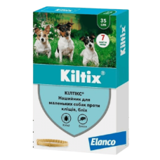 Нашийник від бліх та кліщів для собак Kiltix (Кілтікс) Bayer, маленький 35 см