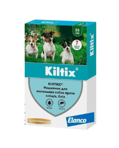 Нашийник від бліх та кліщів для собак Kiltix (Кілтікс) Bayer, маленький 35 см