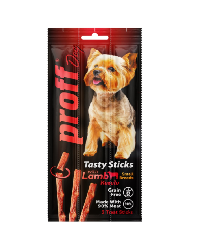 PROFF DOG Жевательное лакомство (Стиксы) с говядиной для собак пород mini, 3х5г