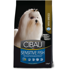 Сухой корм для собак мелких пород Farminа  CIBAU SENSITIVE ADULT MINI с чувствительным пищеварением с рыбой 2,5 кг 30962