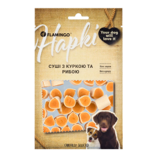 Flamingo Суші з куркою та рибою для собак 75 GR