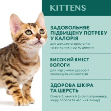 Набір 3+1 вологий корм для кошенят Optimeal, 340 г (курка)