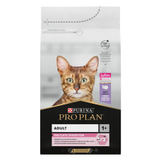 Сухий корм PRO PLAN Adult 1+ Delicate Digestion для дорослих котів з чутливою травною системою, з індичкою, 1,5 кг