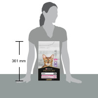 Сухий корм PRO PLAN Adult 1+ Delicate Digestion для дорослих котів з чутливою травною системою, з індичкою, 1,5 кг