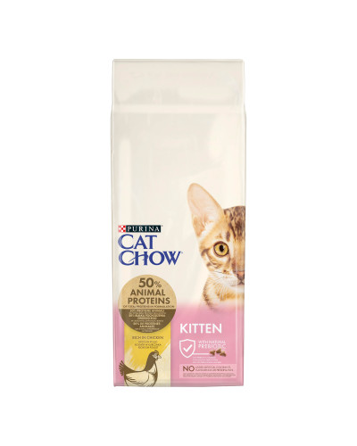 Сухий корм CAT CHOW Kitten для кошенят, з куркою, 15 кг