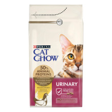 Сухой корм CAT CHOW Urinary для взрослых кошек для поддержания здоровья мочевыводящей системы, с курицей, 1,5 кг